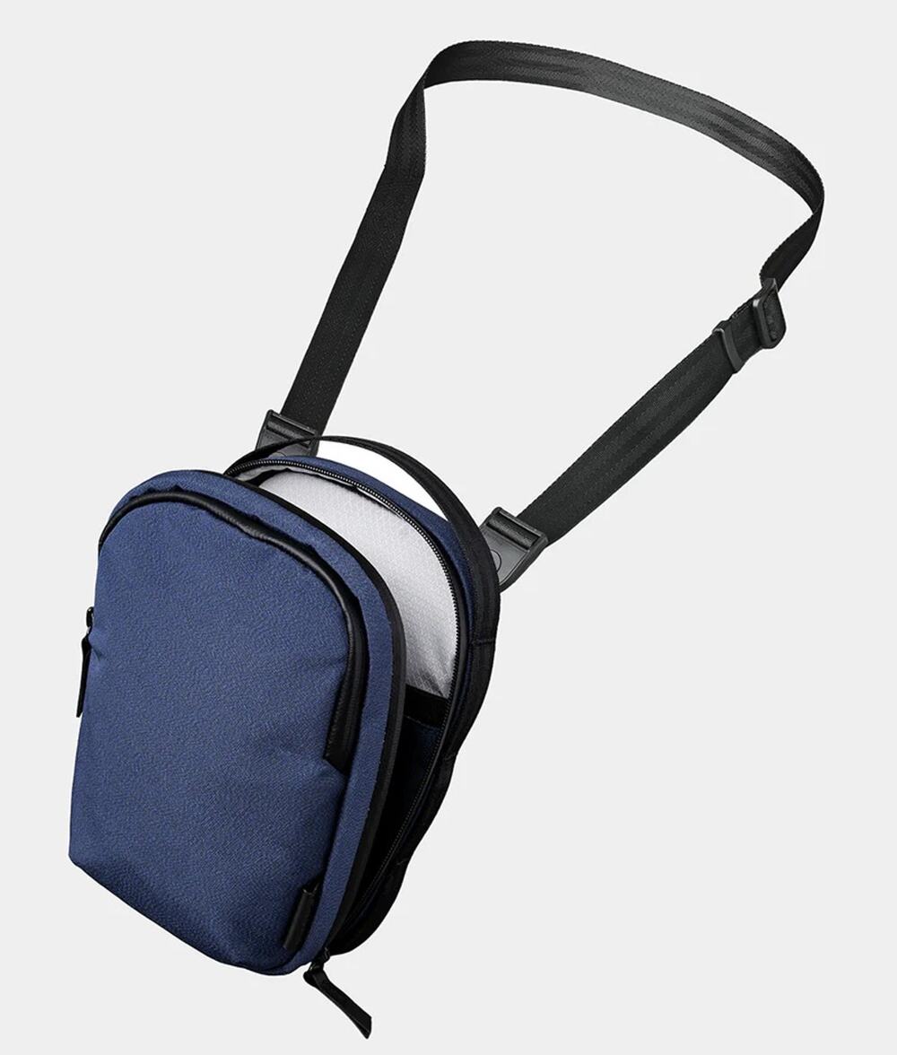NWOT ALPAKA Metro Sling Bag V2, RFID Blocking Crossbody Blue | Axoflux 300D